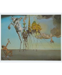 Salvador Dali, Die Versuchung des Heiligen Antonius - 1946