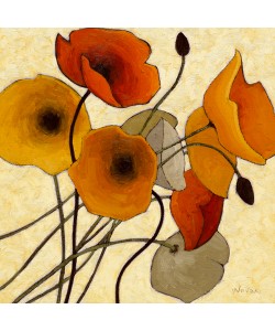 Shirley Novak, Pumpkin Poppies II