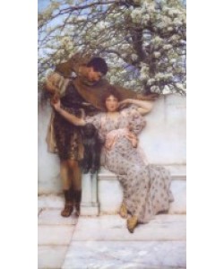 Lawrence Alma-Tadema, Frühlings-Versprechen, 1890