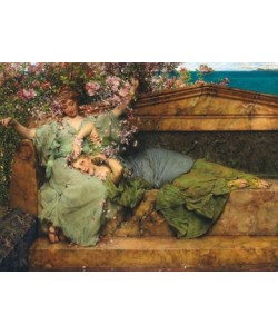 Lawrence Alma-Tadema, Im Rosengarten