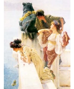 Lawrence Alma-Tadema, A Coign of Vantage