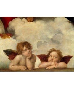 Raffael, Leinwandbild Zwei Engel