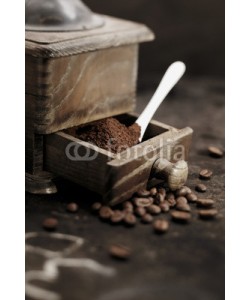 stockcreations, Fresh ground coffee grains