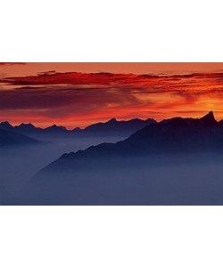 Thomas Marent, Sunset on Niederhorn I