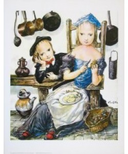 Tsugouharu Foujita, In der Küche