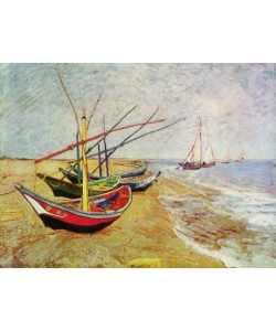Vincent van Gogh, Barche sulla spiaggia