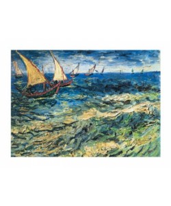 Vincent van Gogh, Seascape at Saintes-Maries
