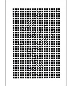 Victor Vasarely, Tlinko, 1955 (Büttenpapier)