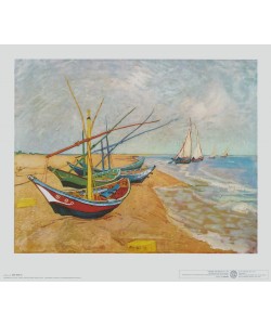 Vincent van Gogh, Boote von St-Maries, 1888