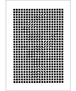 Victor Vasarely, Tlinko, 1955 (Büttenpapier)