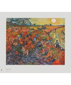Vincent van Gogh, Die roten Weinberge