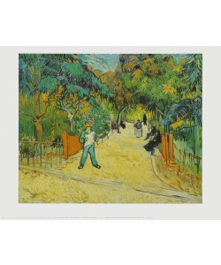 Vincent van Gogh, Eingang zum Park in Arles