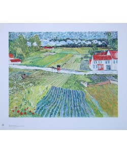 Vincent van Gogh, Landschaft bei Auvers nach dem Regen