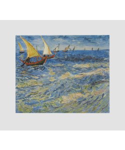 Vincent van Gogh, Meer bei St-Maries (Bütten) (Büttenpapier)