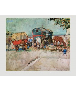 Vincent van Gogh, Rast der Zigeuner