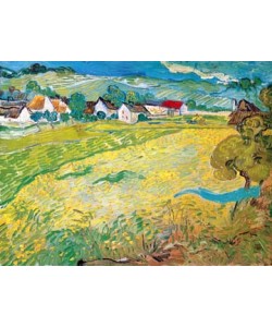 Vincent van Gogh, Sonnige Wiese bei Auvers