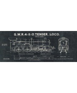 Wild Apple Portfolio, Train Blueprints III Black