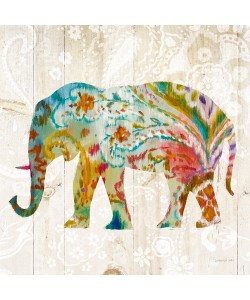 Danhui Nai, Boho Paisley Elephant II
