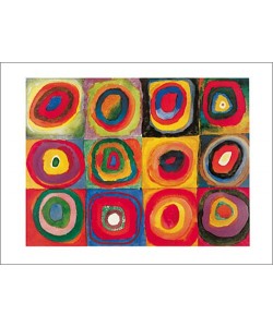 Wassily Kandinsky, Farbstudie, Quadrate