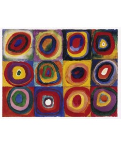 Wassily Kandinsky, Farbstudie Quadrate