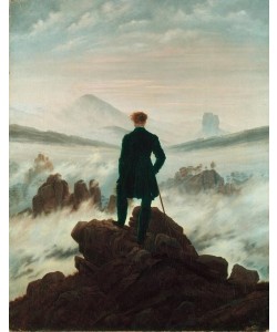 Caspar David Friedrich, Der Wanderer über dem Nebelmeer