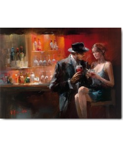 Willem Haenraets, Evening in the Bar I