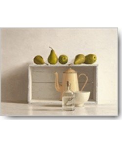 Willem de Bont, Five Pears on Box