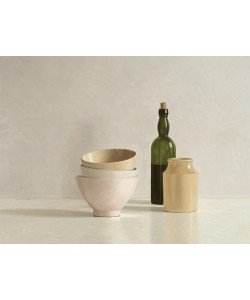 Willem de Bont, Stacked Bowls, Bottle and little Jar