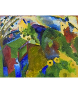 Wassily Kandinsky, Murnau - Garten I
