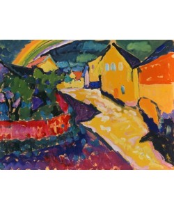 Wassily Kandinsky, Murnau mit Regenbogen