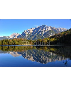 World travel images, Lauterssee Mittenwald Karwendelblick