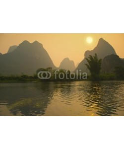 xiaoliangge, landscape in Yangshuo Guilin, China