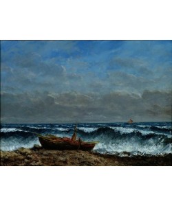 Gustave Courbet, The Stormy Sea or, The Wave (oil on canvas)