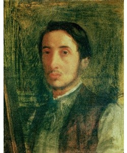 Edgar Degas, Self Portrait as a Young Man (oil on canvas)