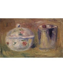 Pierre-Auguste Renoir, Sugar bowl and Beaker, c.1900 (oil on canvas)