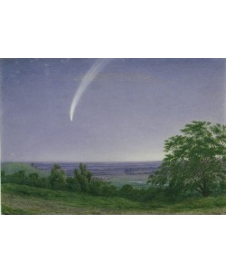 JOSEPH MALLORD WILLIAM TURNER, Donati's Comet, Oxford, 7.30pm, 5th October 1858 (w/c & bodycolour over graphite on paper)
