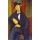 Amadeo Modigliani, Bildnis eines Mannes (M.Mario). 1919.