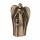Kerstin Stark, Bronzefigur Schutzengel mit Kind, 7cm