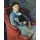 Paul Cézanne, Die Frau des Künstlers mit dem Fächer. 1878/88