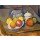 Paul Cézanne, Blumenvase, Äpfel und Zuckerdose.