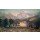 Albert Bierstadt, Indianerlager in den Rocky Mountains.