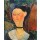 Amadeo Modigliani, Junge Frau mit Velour-Halsband.