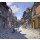 Claude Monet, Dorfstrasse in der Normandie (Rue de la Bavolle, Honfleur). Um 1867.