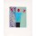 Baker Russel Blue Glass Vase (2001) (Siebdruck, handsigniert)