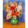 Pierre-Auguste Renoir, Blumenstrauss in grüner Vase.