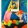 Alexej von Jawlensky, Apfelstillleben mit violetter Schale. 1912.