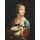 Leonardo da Vinci, Die Dame mit dem Hermelin (Porträt der Cecilia Gallerani). Um 1490