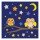 Lauren Gibbons, OWLS OF COLOR WITH STARS I