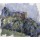 Paul Cézanne, Das schwarze Haus (Le Chateau Noir). Um 1904
