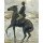 Max Liebermann, Reiter, nach links, am Strand. 1912